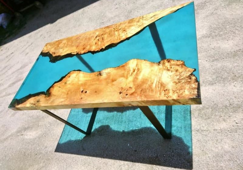 もはやファンタジーの世界…　ある建築学生が作った「川が流れるテーブル」が驚きのクオリティ